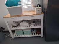 Double bed, Double door fridge, Dishwasher, Medium size tv cabinet, Cr...