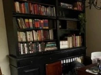 Desk, Bookcase