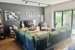 L shaped modular couch