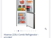 Double bed, Fridge, washing machine