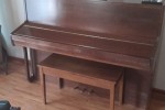 Otto Bach upright piano
