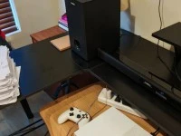 Lounch suite, TV unit, TV unit, Student desk, Hi Fi and speakers (2)