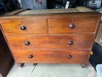 Linen Press bottom, linen press top