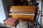 R Muller upright piano