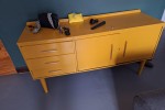 Double bed, Double door fridge, Dishwasher, Medium size tv cabinet, Cr...