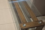 TV Stand with glass top