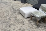 Couch, ottoman