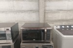 Double door fridge, 42l Microwave, Oven and hob 600mm