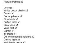 2 bedroom flat move