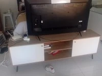 55 inches TV, Queen bed, fridge, 24kg TV Stand and 11kg washing machin...