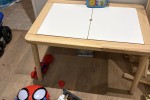 Double bed, Kids tables, Kids drawer 2m x 40cm, Kids drawer 1mx40cm, P...