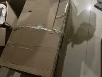 Sleeper coach, microwave in a box, tv stand, tv in a box, box 1, box2,...
