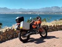 Motorcycle KTM 640 Adventure