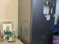 Double bed, Fridge, Washing Machine, Couch, Desk, Large Dresser, Desk,...