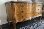 Chest of drawers, small desk, bed side table, One dining chair, pictur...