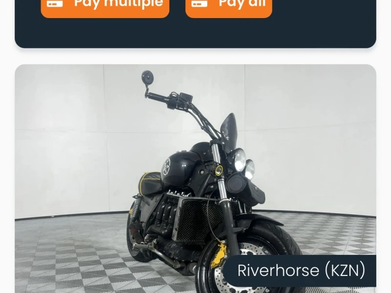 Motorcycle Triumph Rocket