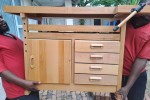 Wood work bench