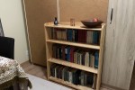 3 large bookshelves 220x80x25, 2 small bookshelves 110x90x25 and 110x4...