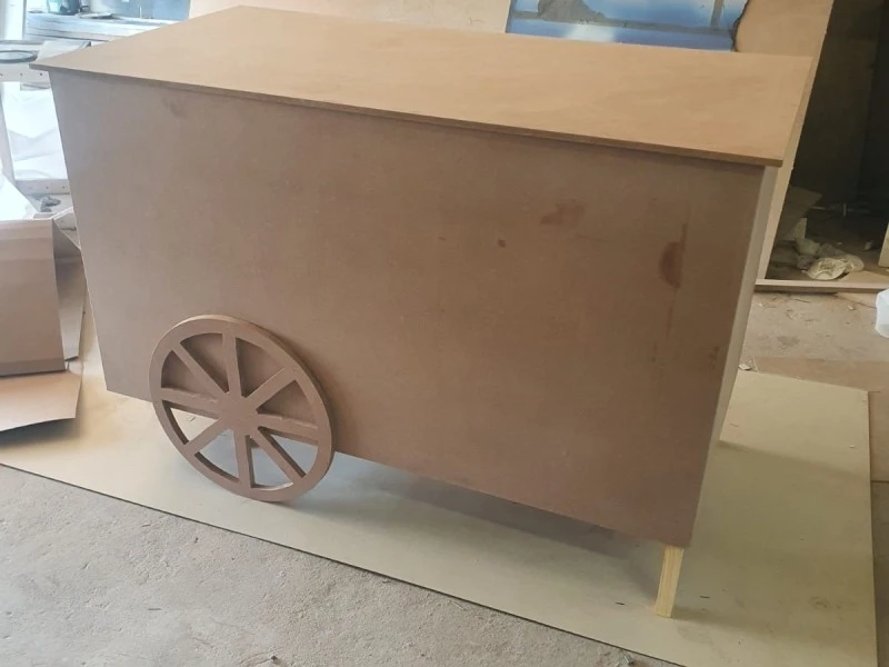 Wooden kart