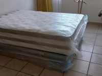 Double bed with base new