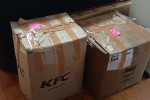 KFC box, machangane bag, Crazy Crafts box