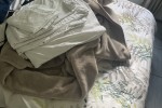 1 queen size, Double bed, 4 pedestals, L couch, Fridge, Washing machin...