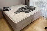 King size bed, Desk, 3 seater couch, 2 seater couch