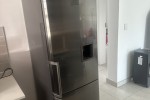 Double bed, L-shape couch, Study desk, Single door fridge, Front end w...