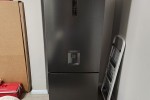 Queen bed, Front loader washing machine 9kg capacity, Fridge single d...