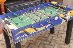 2 Door Steel Cabinet, Medium Pool Table, Foozball table