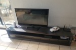 Double bed, Fridge, Mattress, 5 seater L shaped couch, TV stand