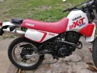 Motorcycle Yamaha Xt350