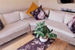 Corner patio set