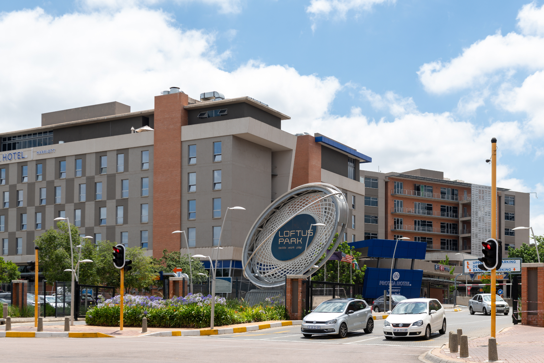 Watching rugby at Loftus Pretoria