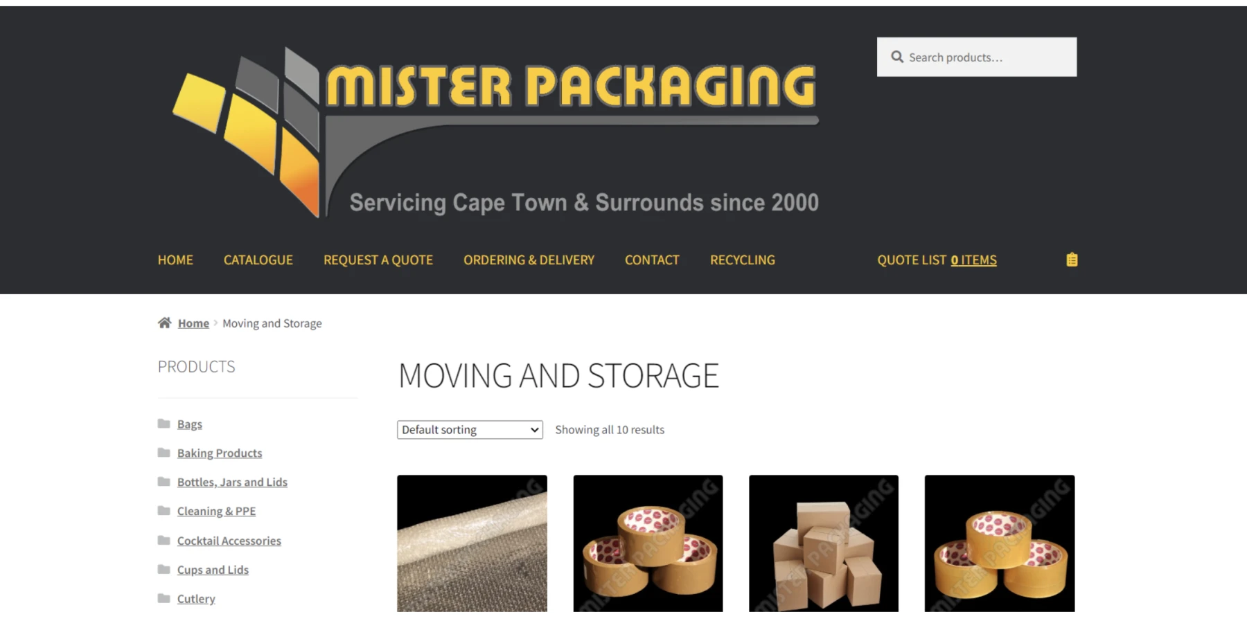 Mister Packaging Cape Town