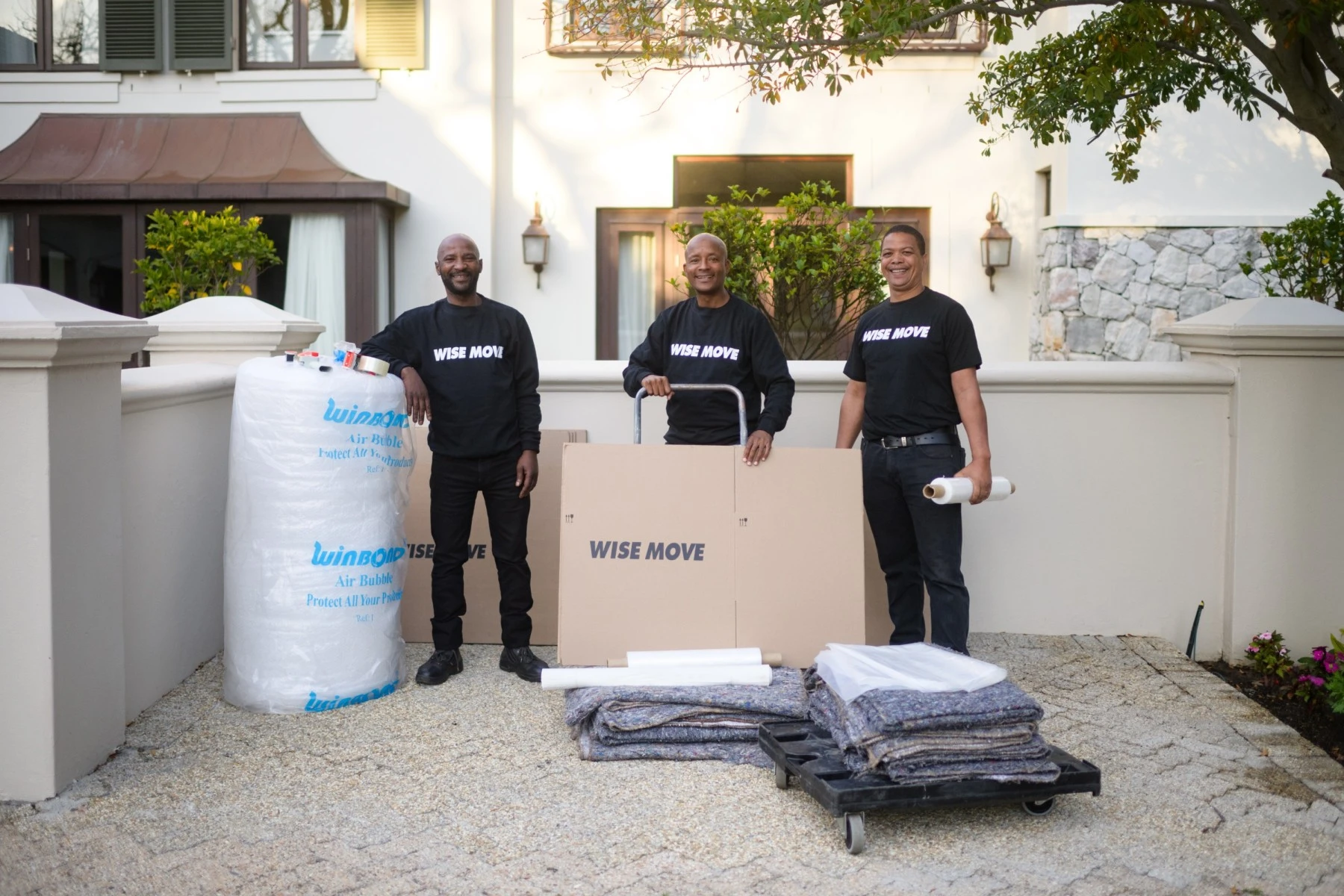 Packing materials for move in Durban