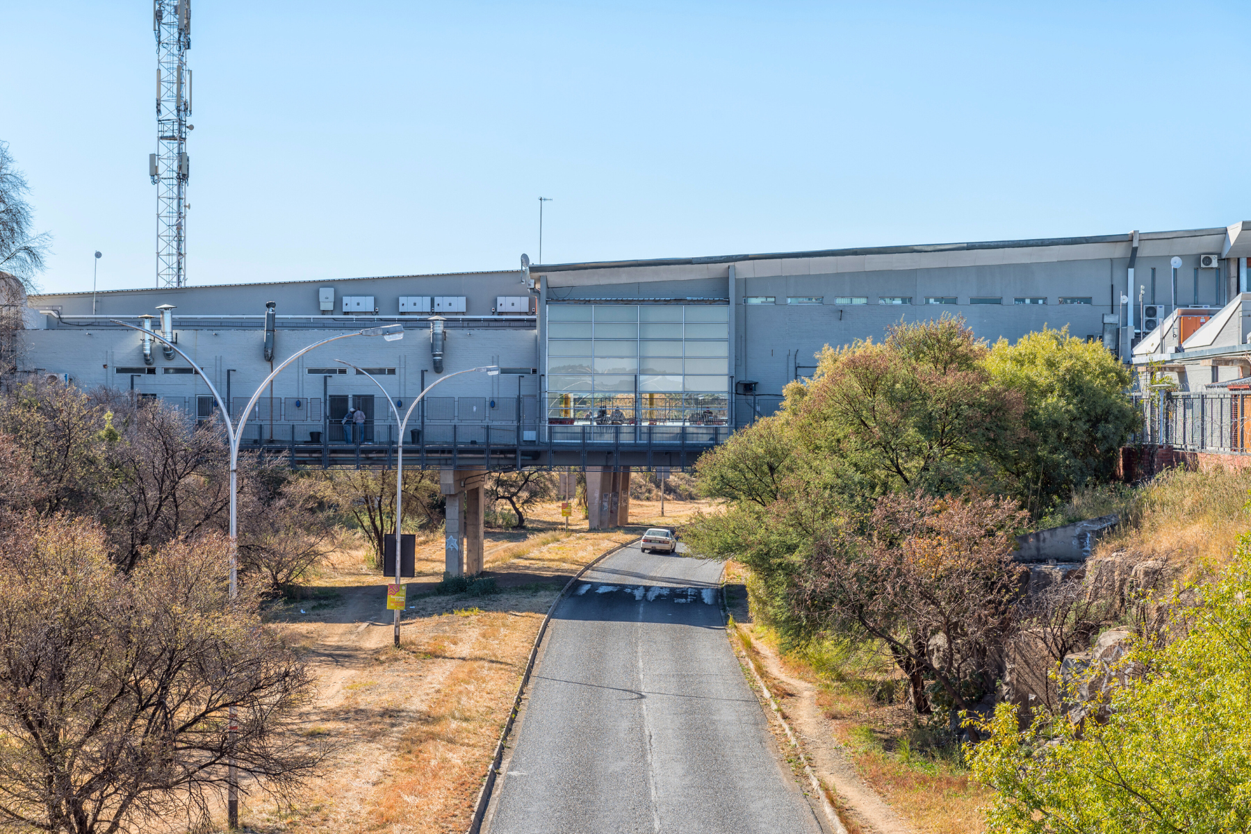 Thakaneng Bridge at the University of the Free State, Bloemfontein
