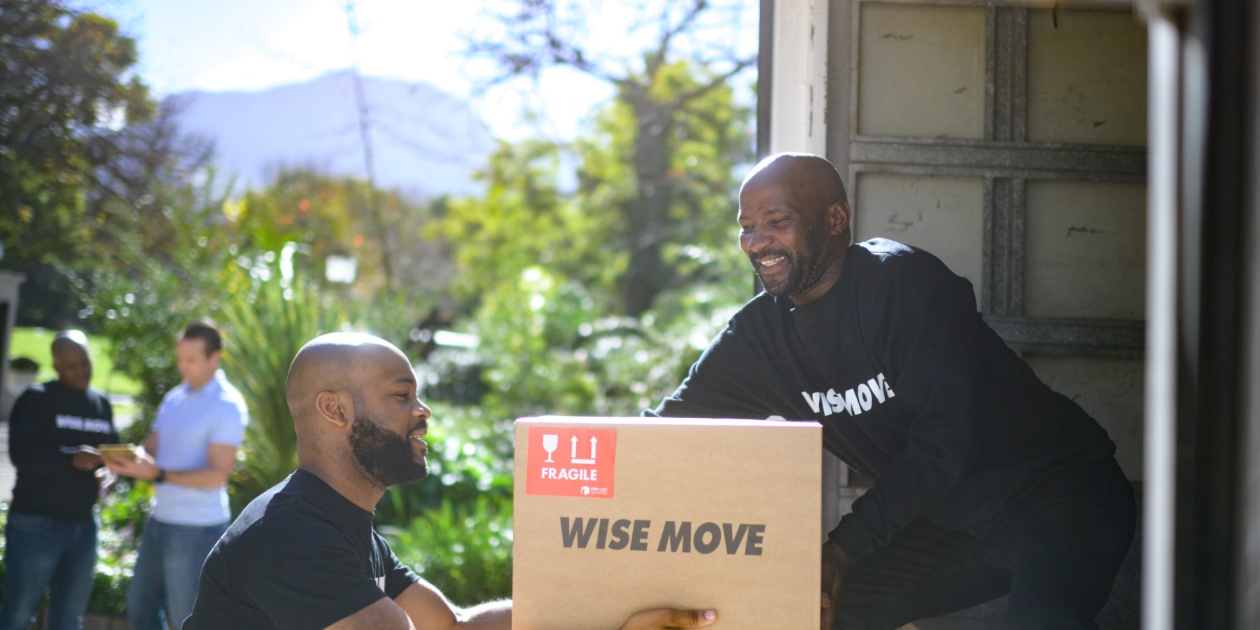 Moving services for fragile items