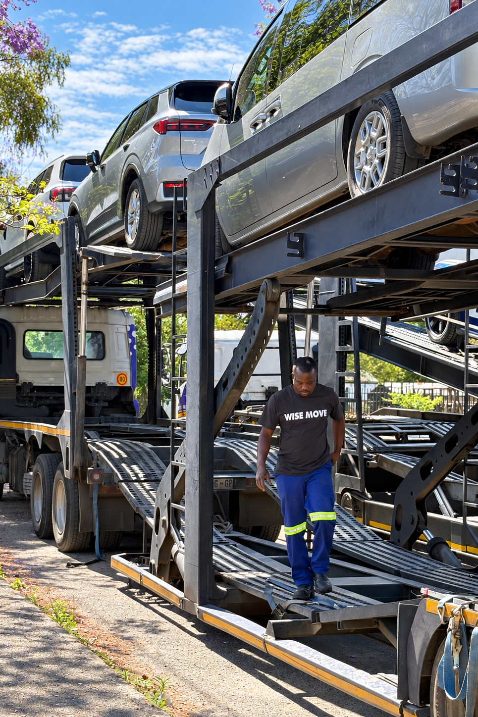 Wise Move Gravel Burn Car Transport