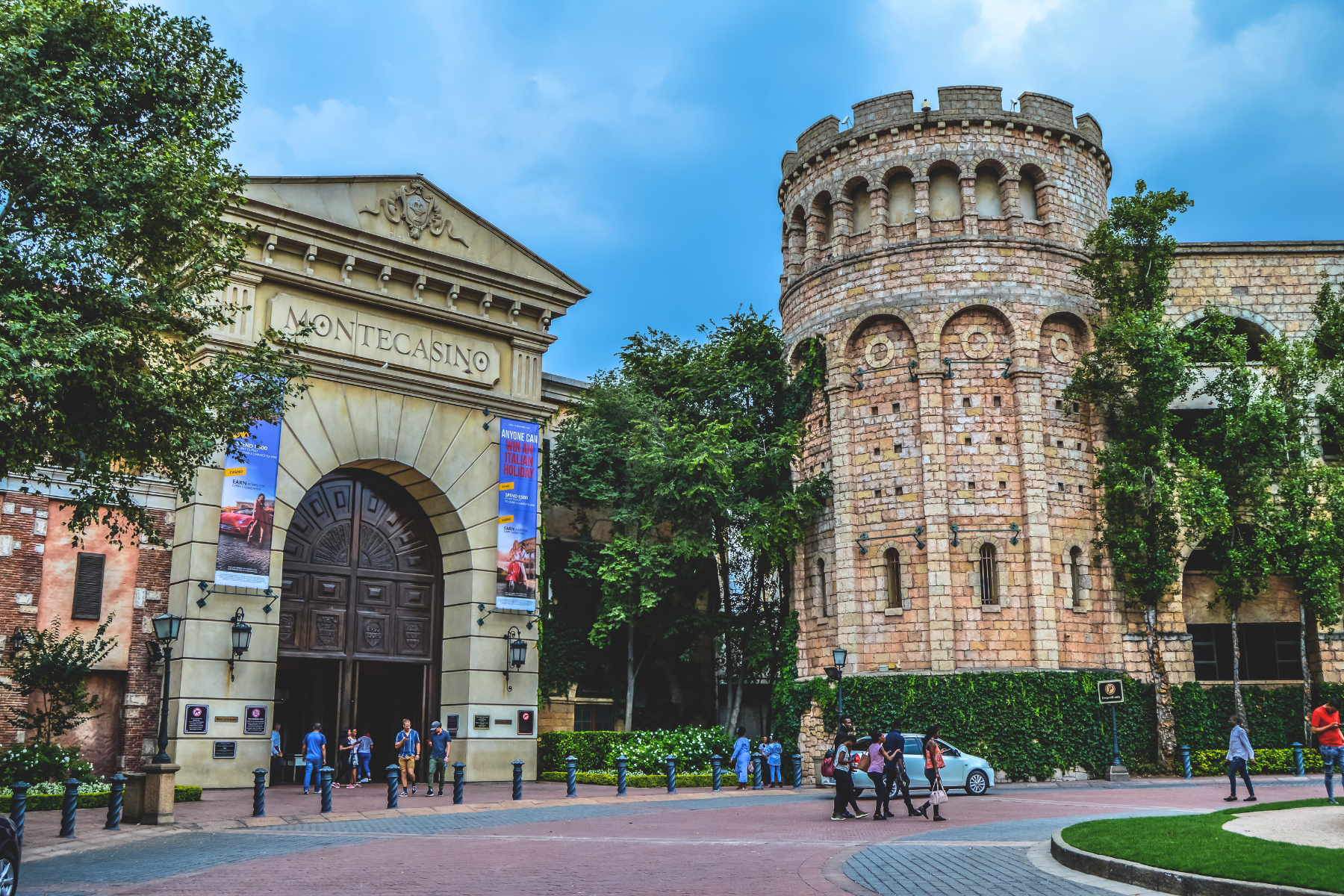 Exteriors of most popular attraction in Johannesburg