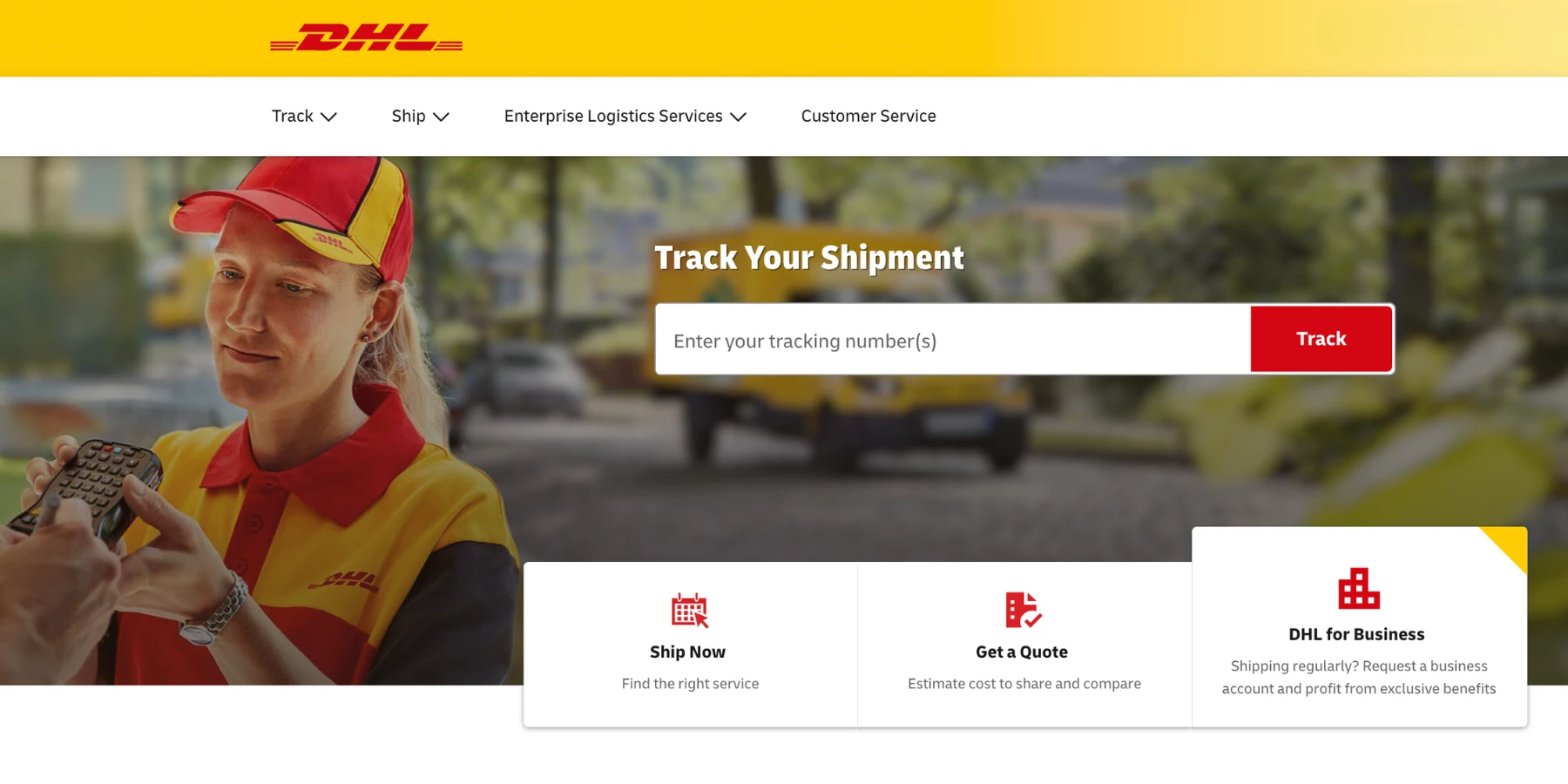 DHL South Africa Shipping