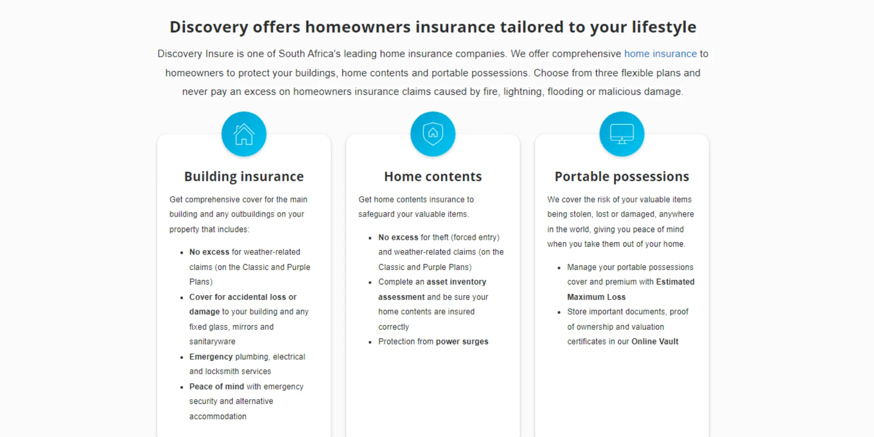 Discovery Insurance top home insurance companies