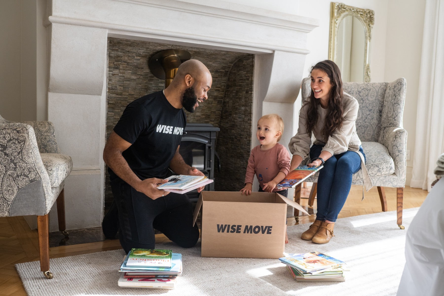 Involve your kids in moving timeline