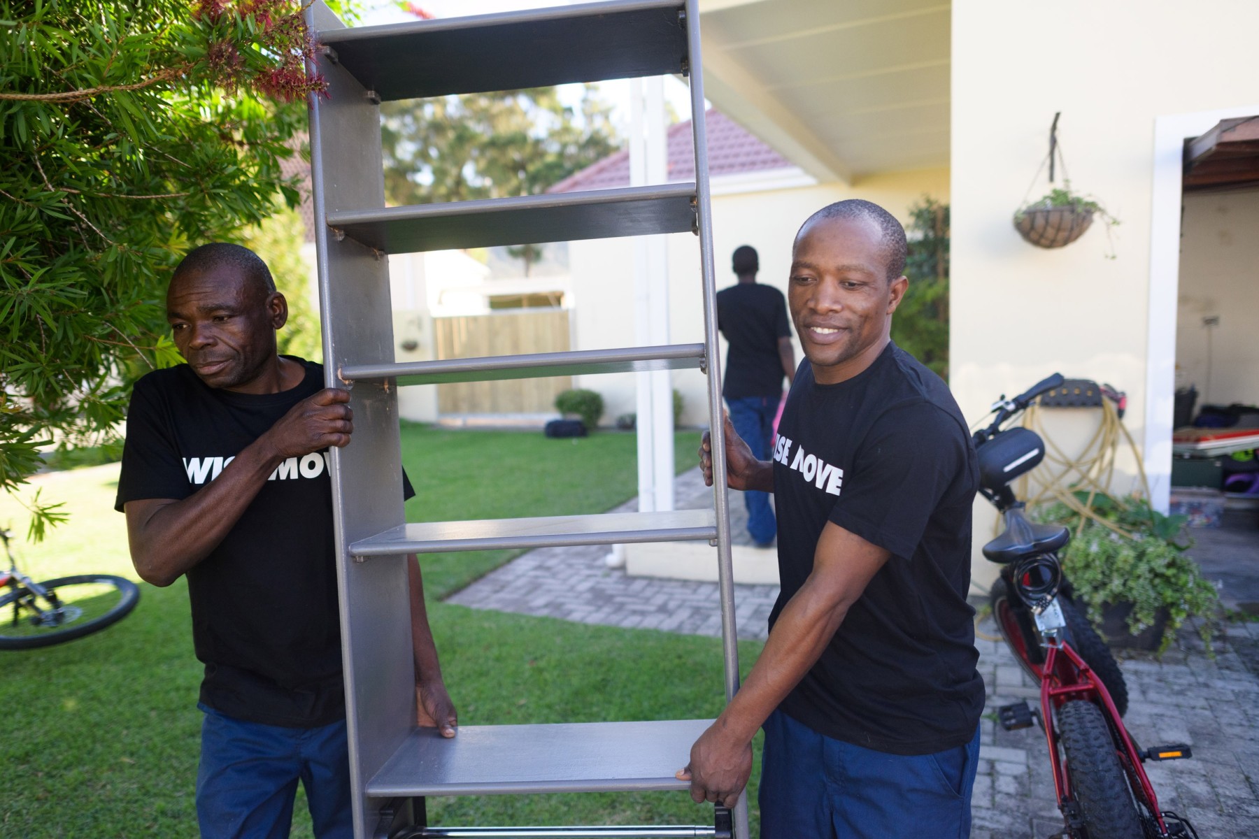 Professional moving team helping students move accommodation easily